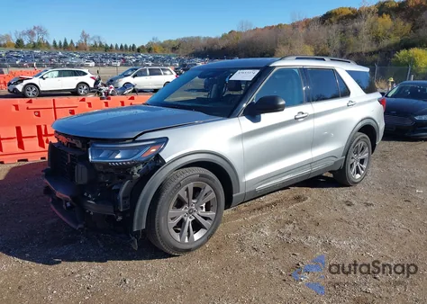 2025 Ford Explorer Active from USA, damaged, VIN 1FMUK8DH0SGA44483
